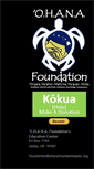 Mobile Screenshot of ohanafoundationpdx.org